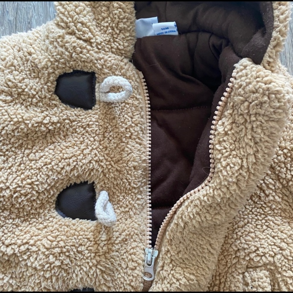 Kids Sherpa coat 18m